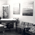 Interior of home studio